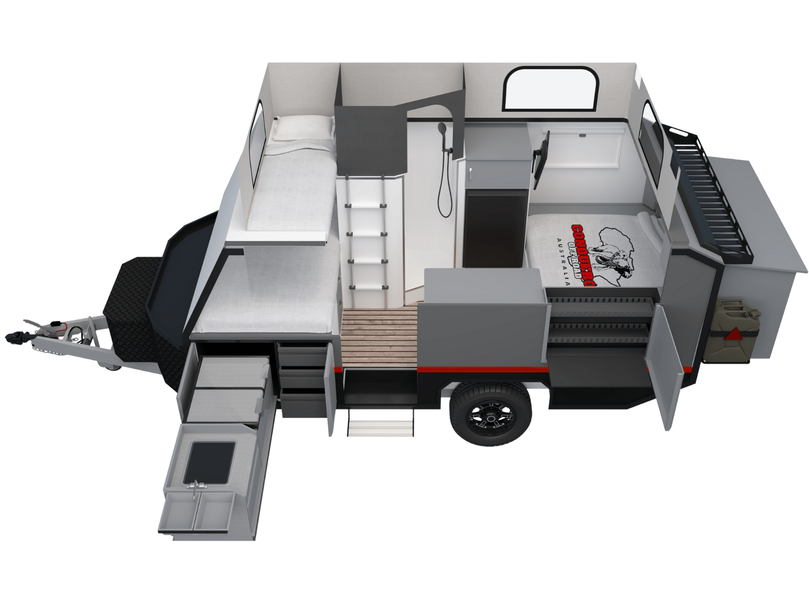 CONQUEROR UEV-570 Family Hybrid Caravan