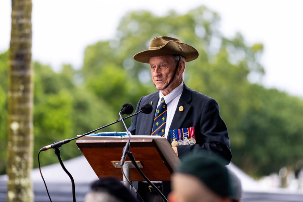 Brian Daley Anzac Day Parade speech
