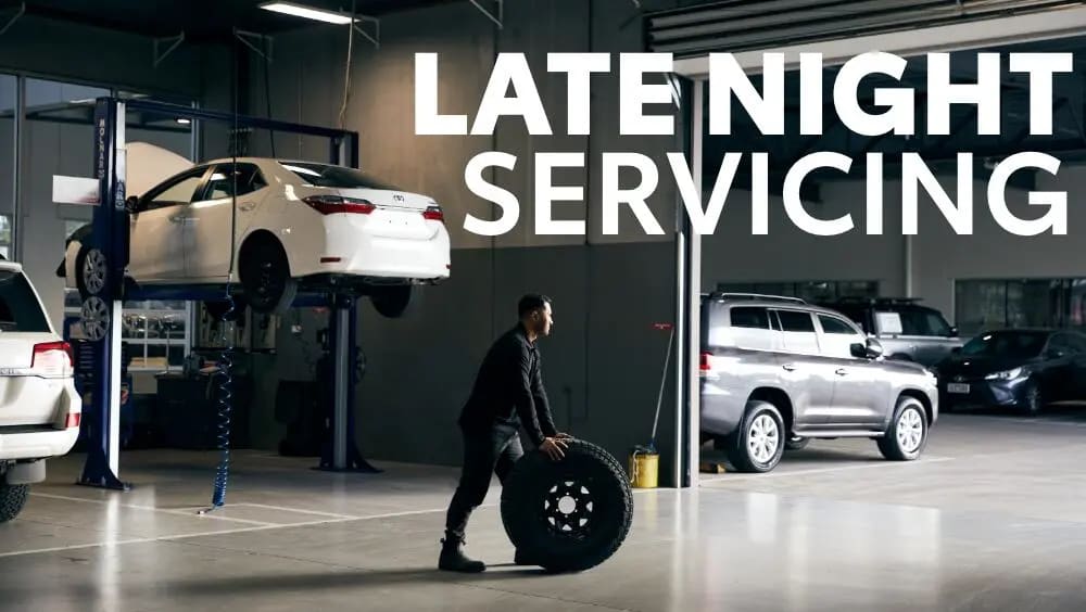 Late night servicing