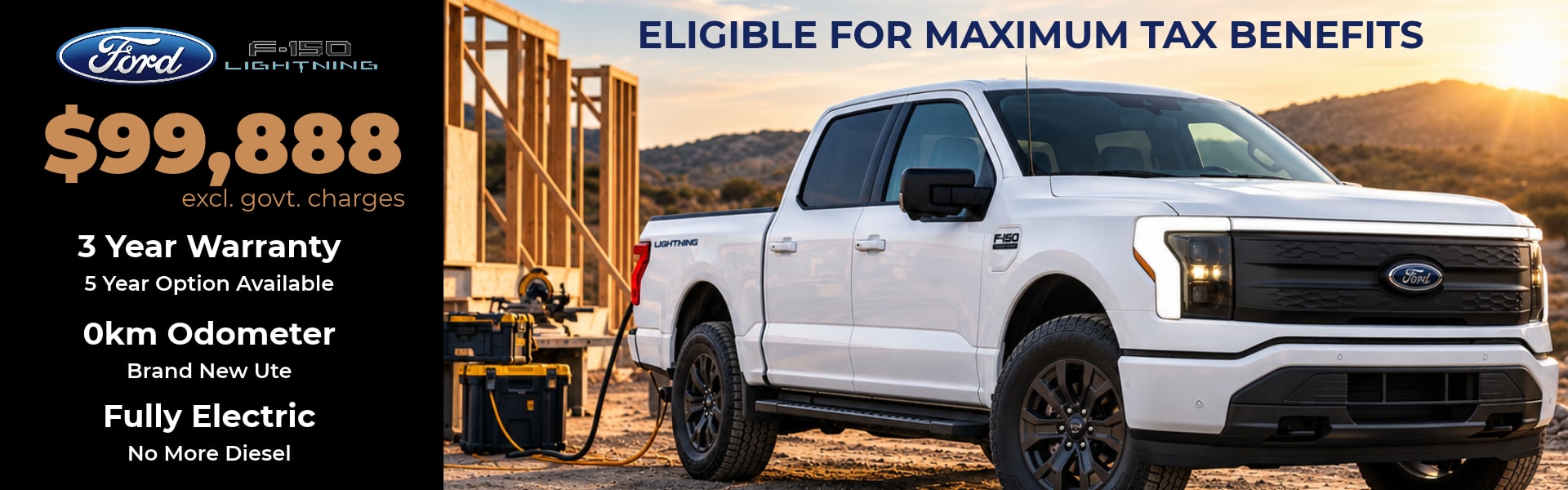 Ford F-150 Lightning EV For Sale