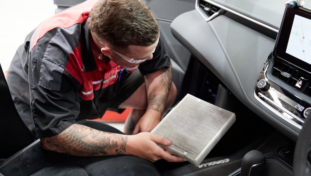 Genuine Toyota AirCon Pollen Filter Replacement