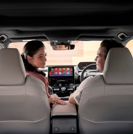 Advanced driver assistance features in bZ4X ensuring peace of mind for families