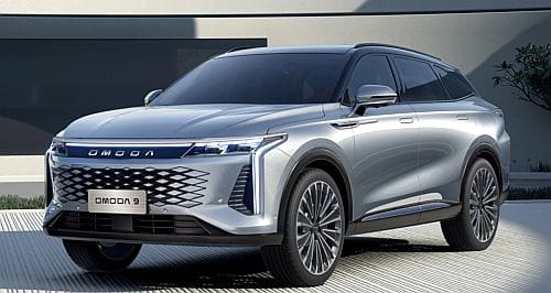 Chery Omoda 9 PHEV Confirmed for Australia: Coming Soon to Tynan Chery Wollongong featured image