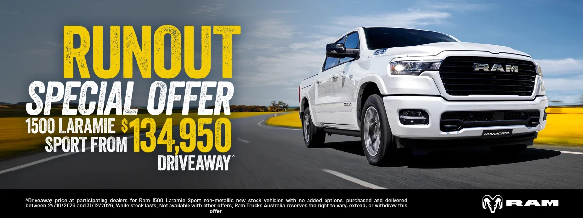 1500 Laramie Sport Hurricane from $134,950 Driveaway* Image