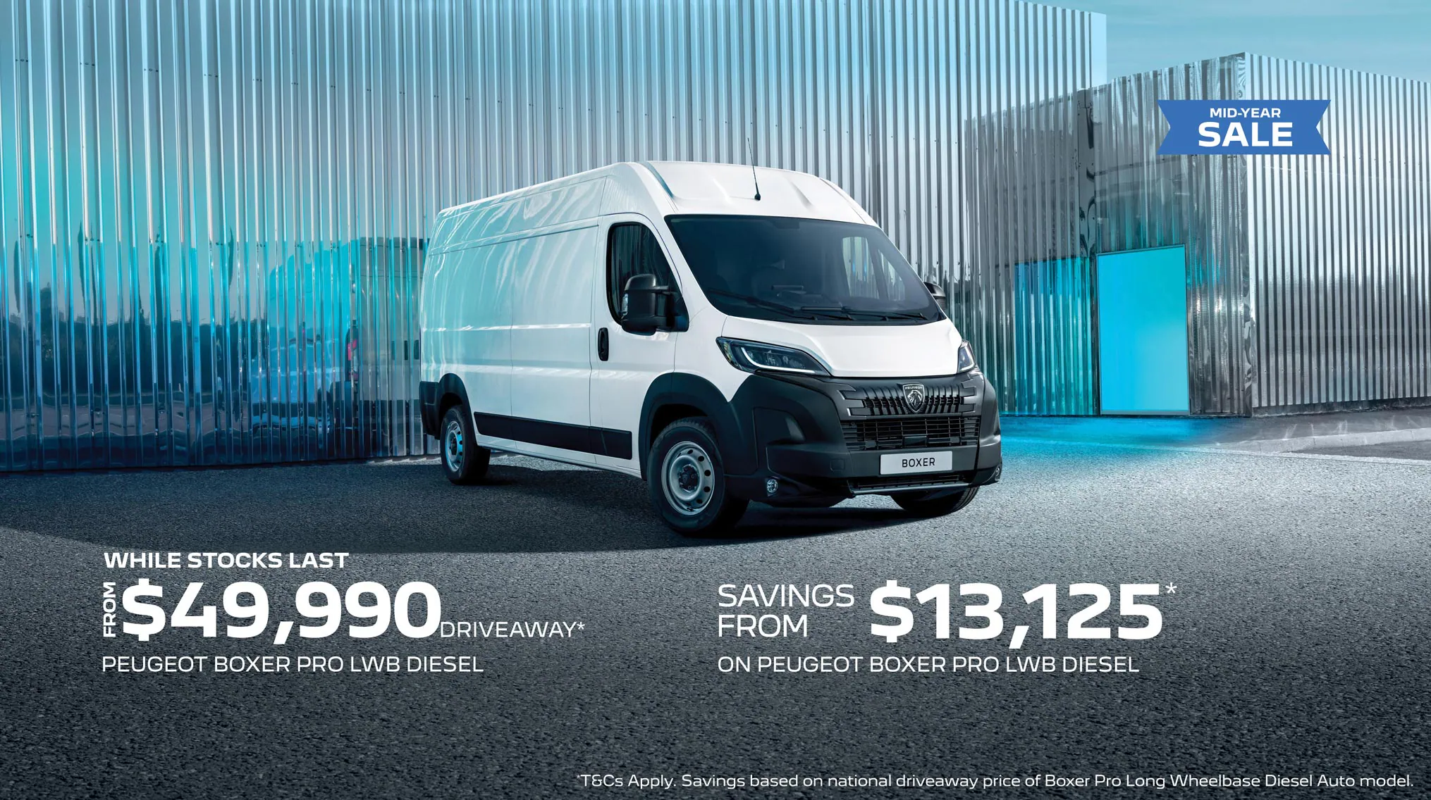 PEUGEOT BOXER AUTO VAN DRIVEAWAY OFFER* Image