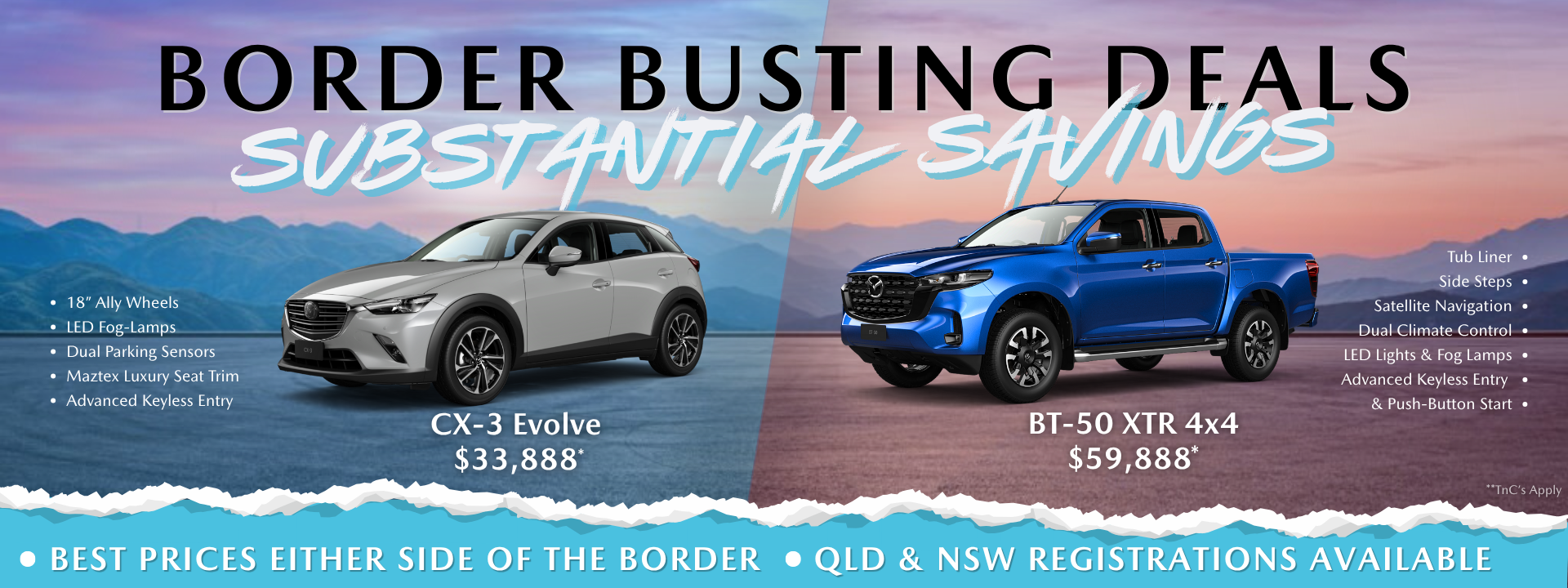 Border Buster | Tweed Mazda