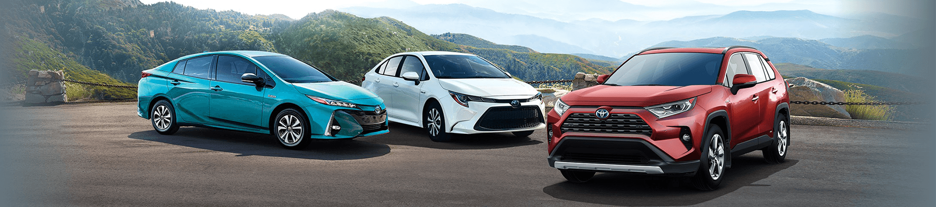 Toyota Hybrid Vehicles at Brisbane's Downtown Toyota