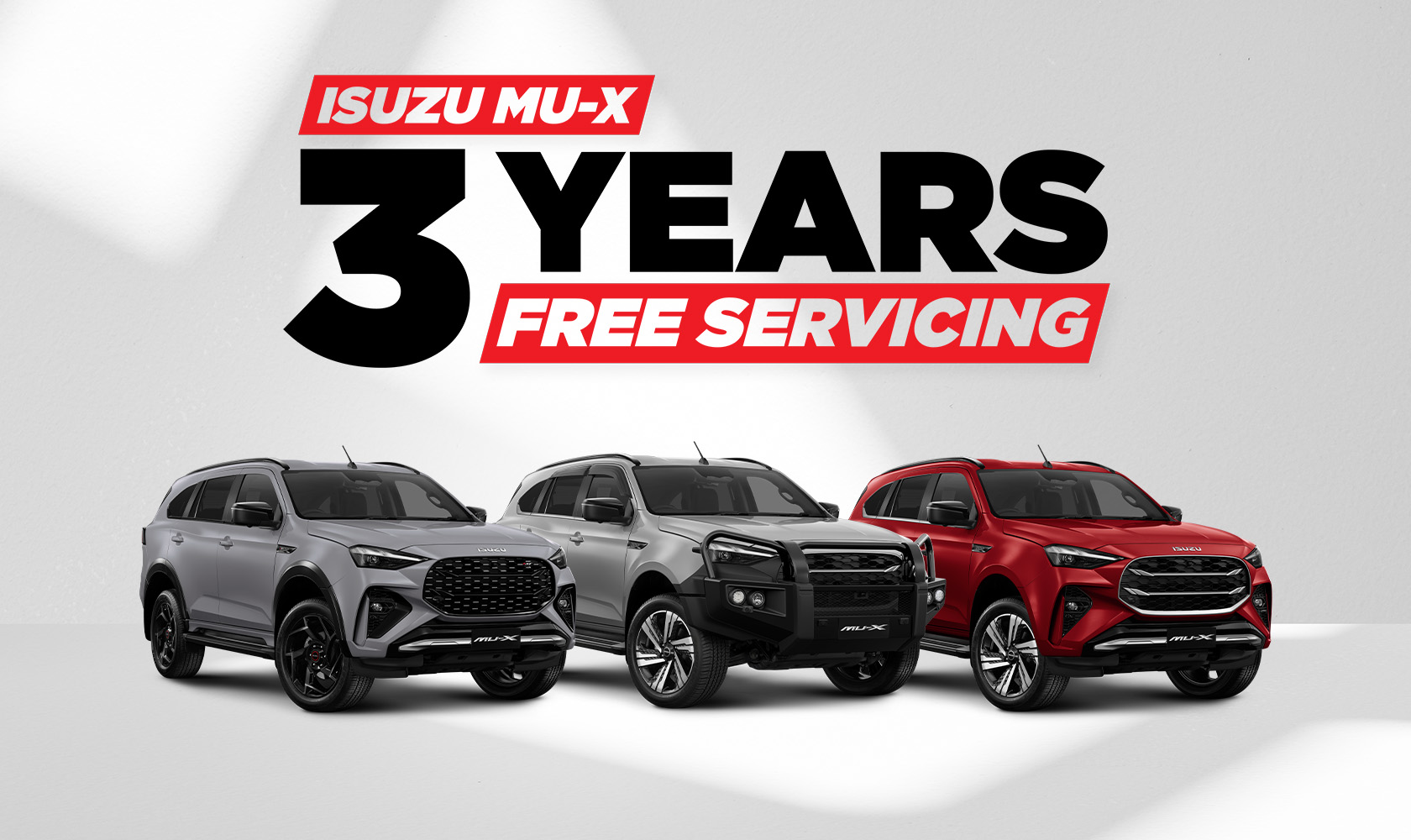 GO YOUR OWN WAY WITH 3 YEARS FREE SERVICING2 Image
