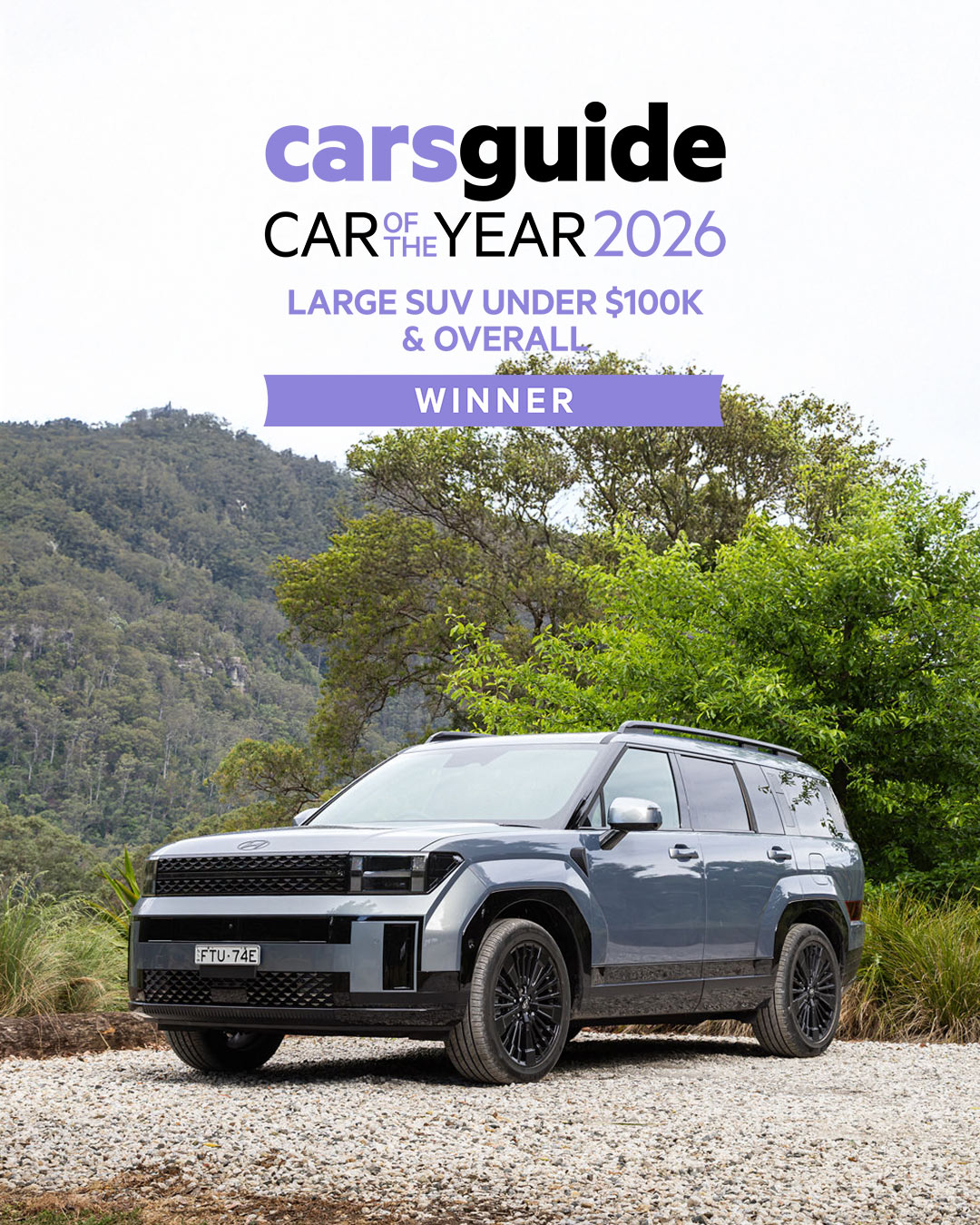 Cars Guide Hyundai Santa Fe Crowned CarsGuide 2026 Car of the Year | Tynan Motors