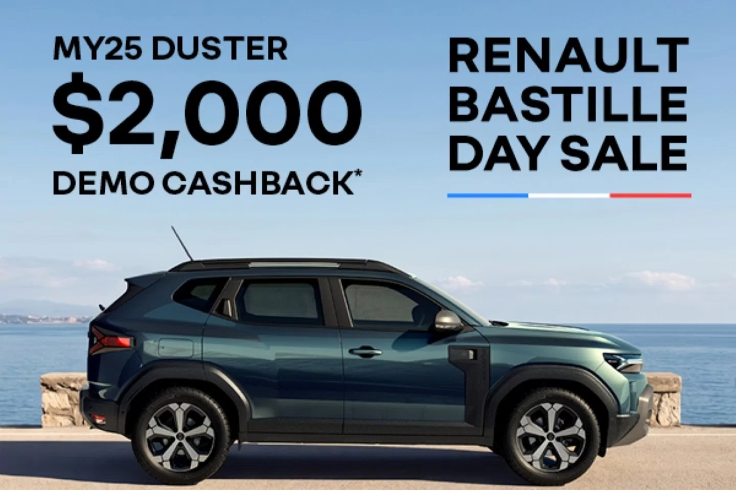 MY25 Duster Demonstrator Image