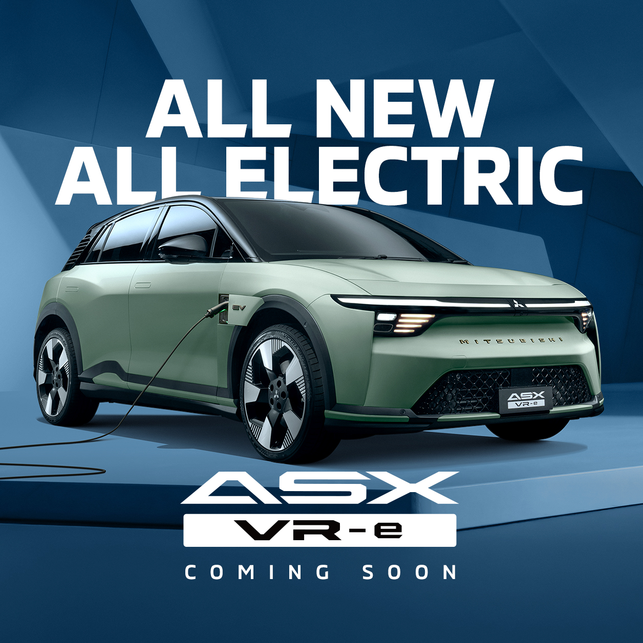 The all new, all electric ASX VR-e is almost here. Image