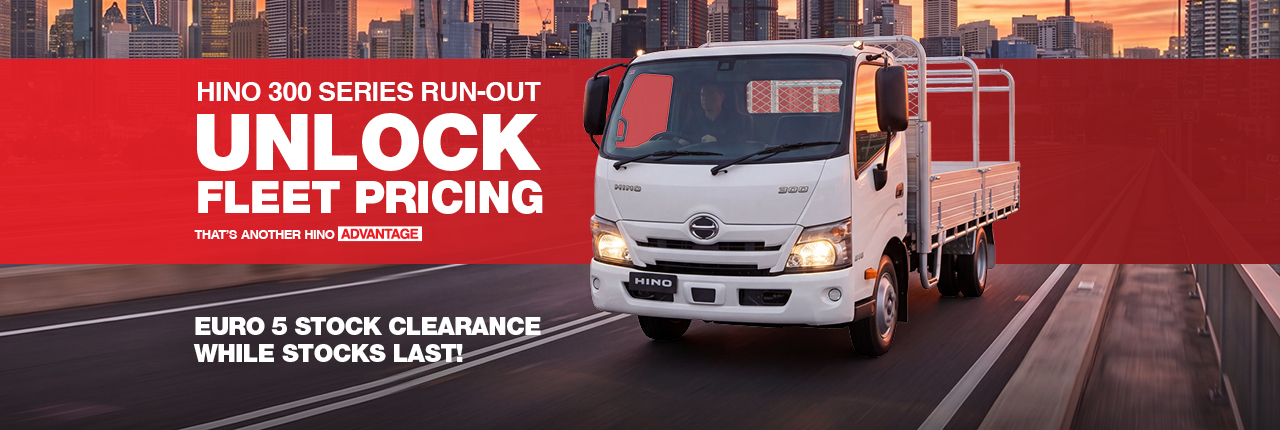 HINO 300 SERIES RUN-OUT Image