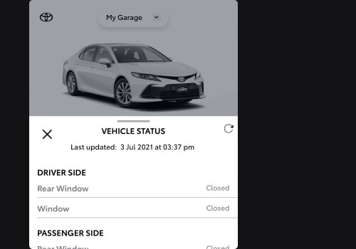 Vehicle Status Image