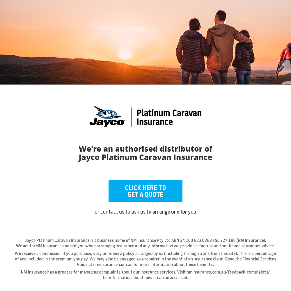 Jayco Platinum Caravan Insurance Brochure