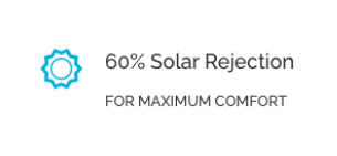 60% Solar Rejection