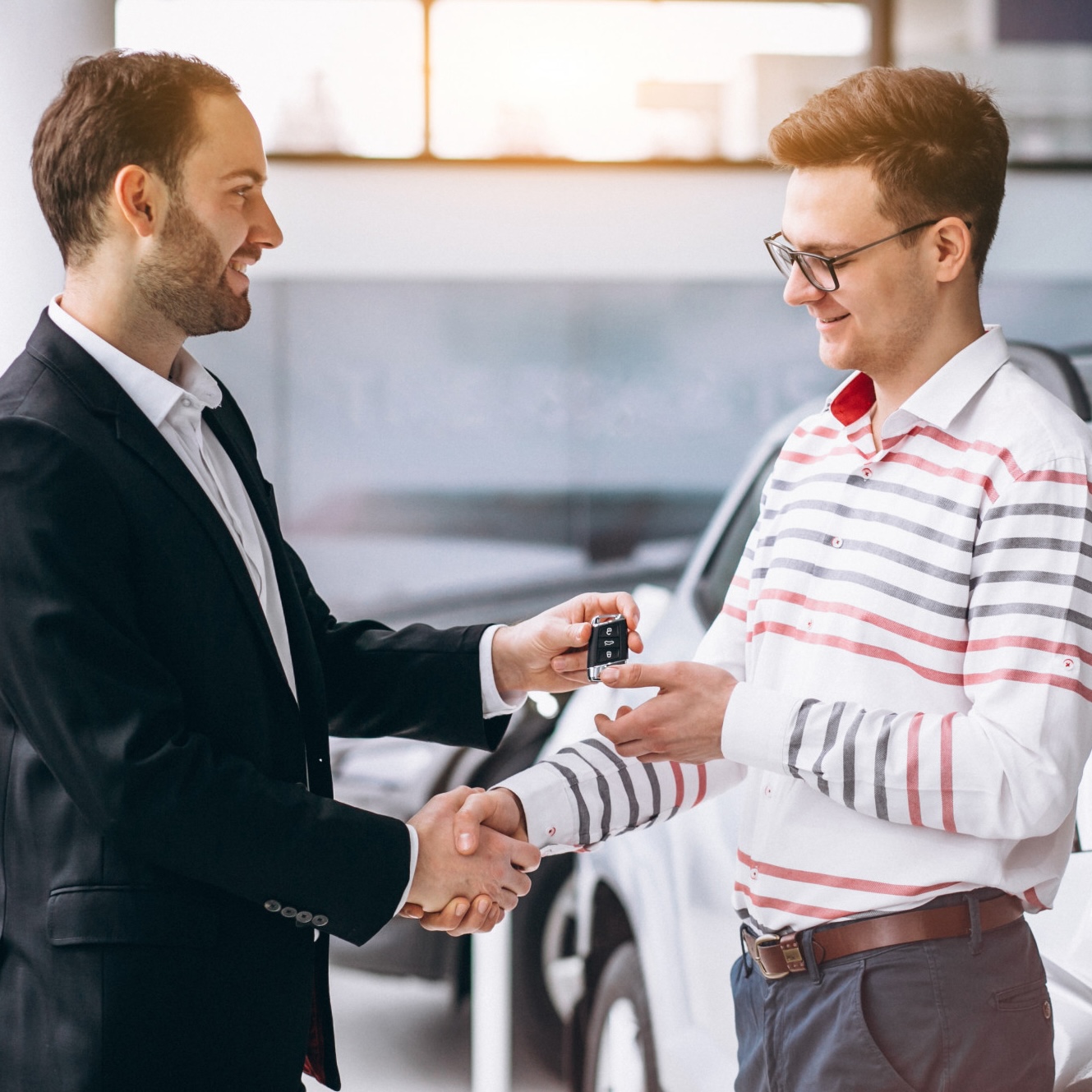 Buying car at the dealership