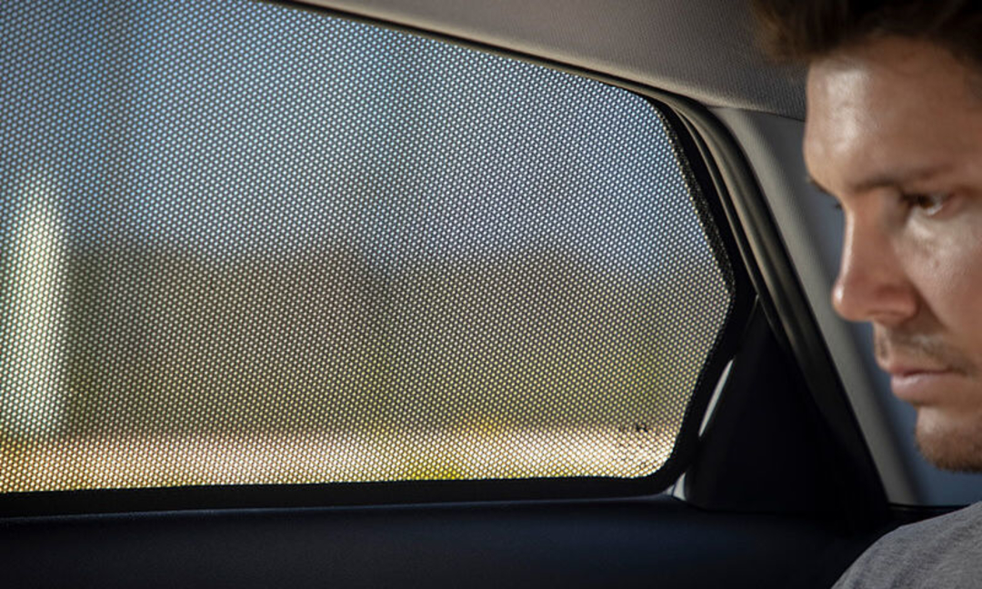 Rear window shades