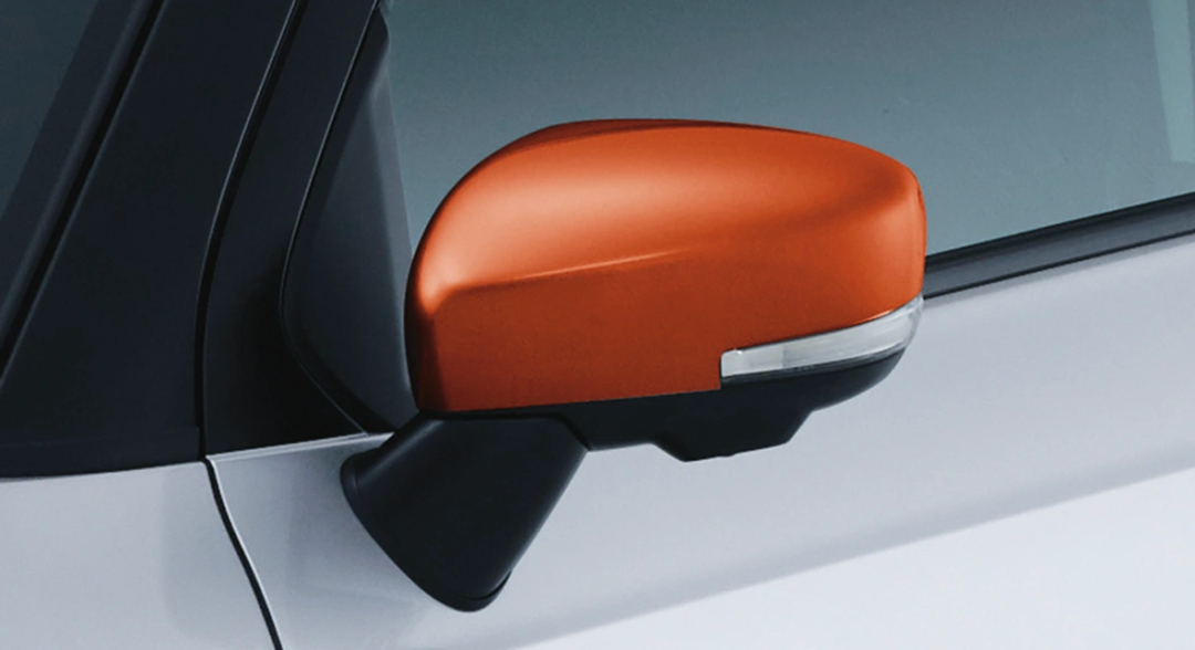 Ignis - Door Mirror Cover, Orange