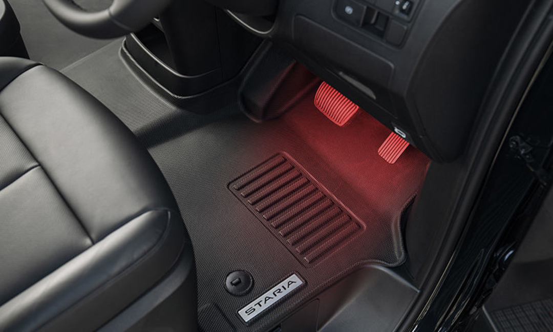 Interior footwell lighting | red LED