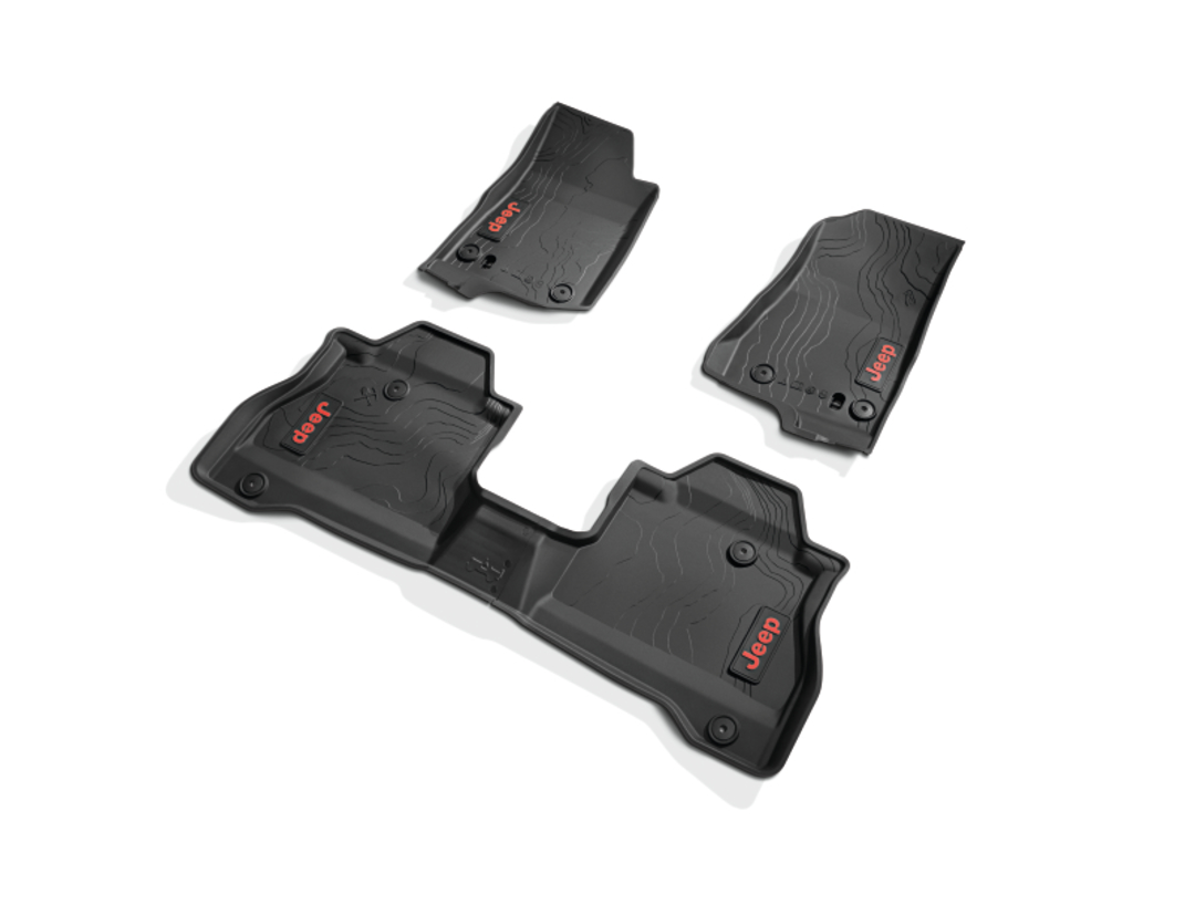 All-Weather Rubber Floor Mats (Set of 4)