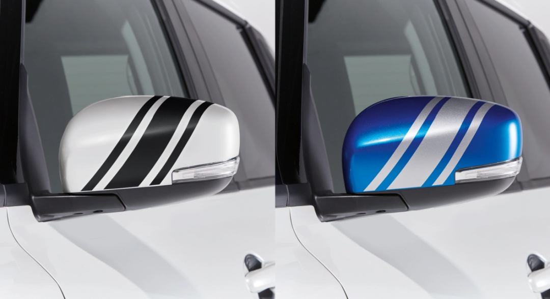 Swift Door Mirror Decal (Silver)