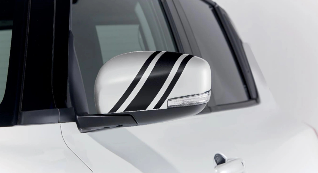 Swift Door Mirror Decal (Black)