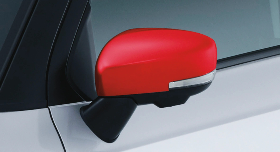 Ignis - Door Mirror Cover, Red