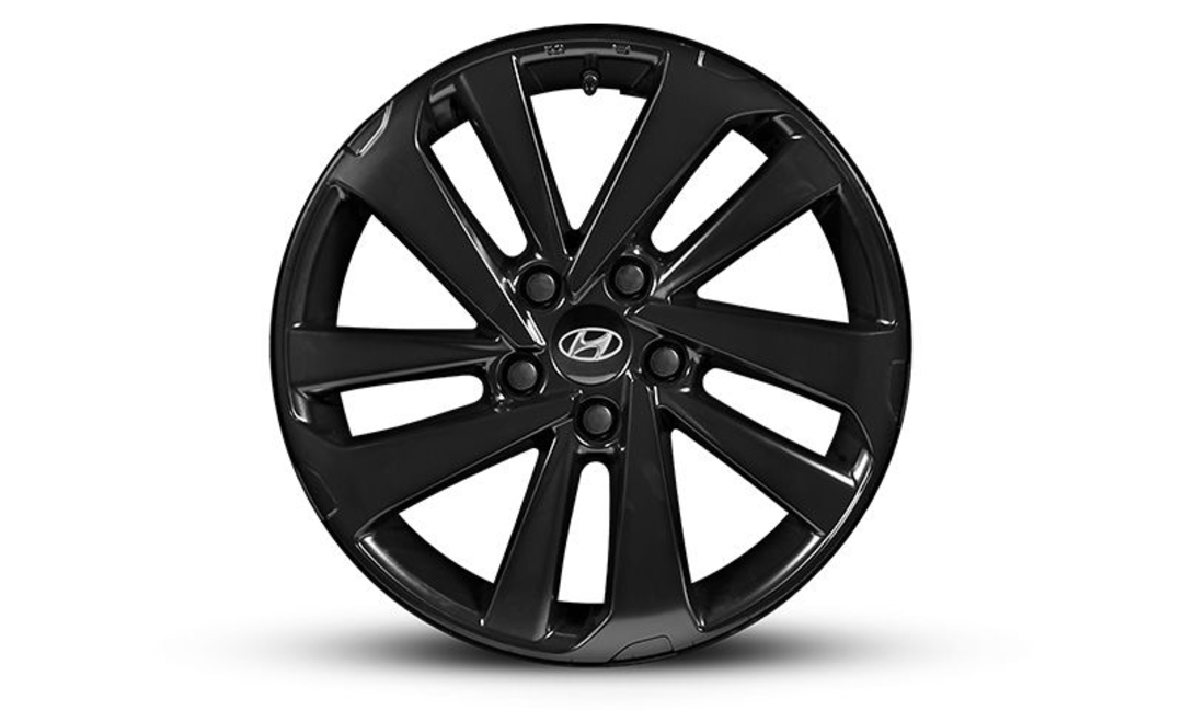 17" Ansan satin black single alloy wheel