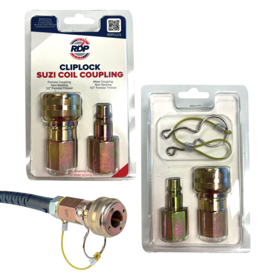 Clip Lock Coupling Set – Suzi Coils