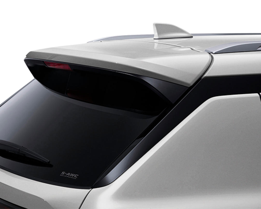 Tailgate spoiler, White Solid (W37)