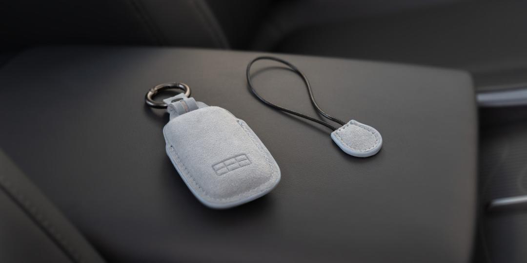 Key Case - Grey/Blue