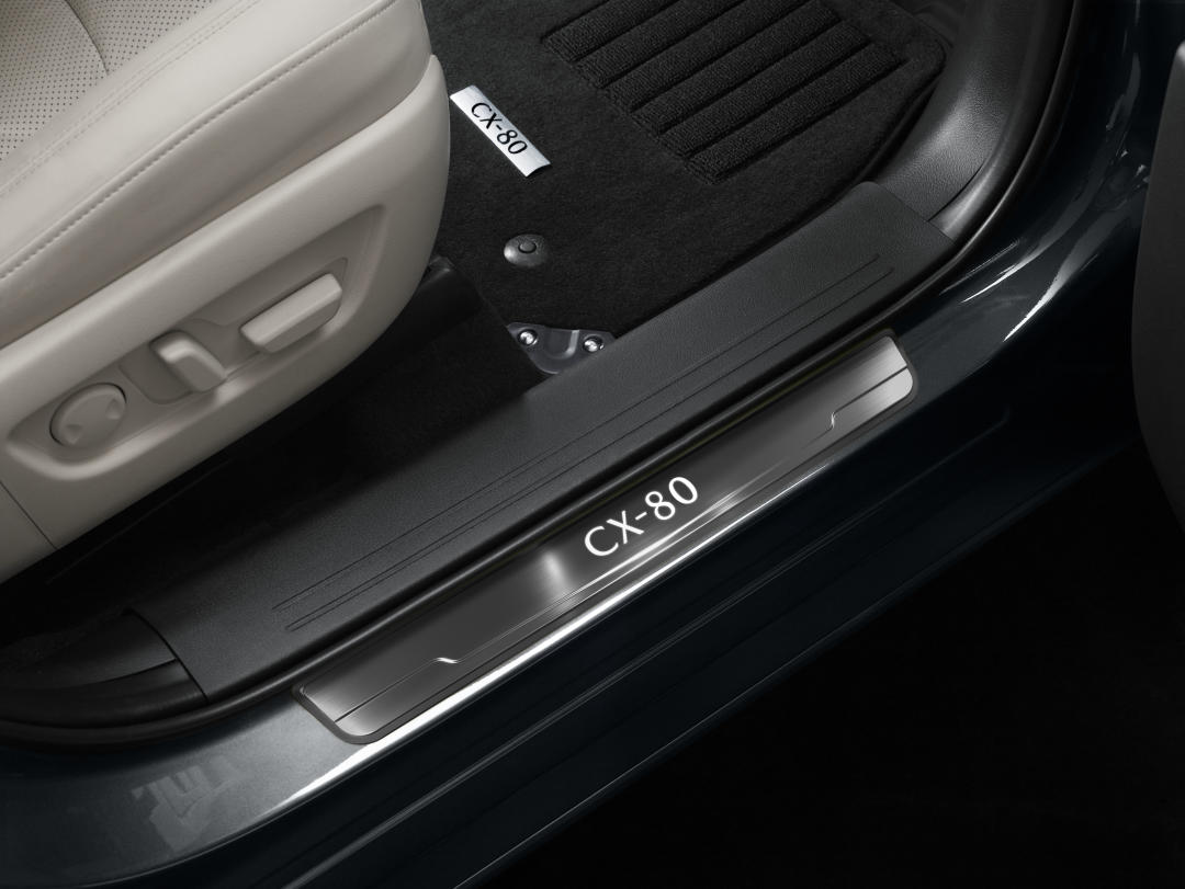 CX-80 Illuminated Scuff Plates