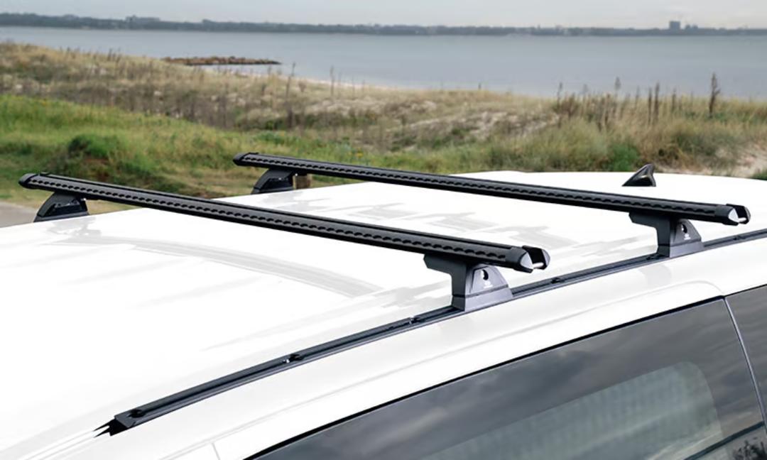 Hyundai genuine roof racks | flush