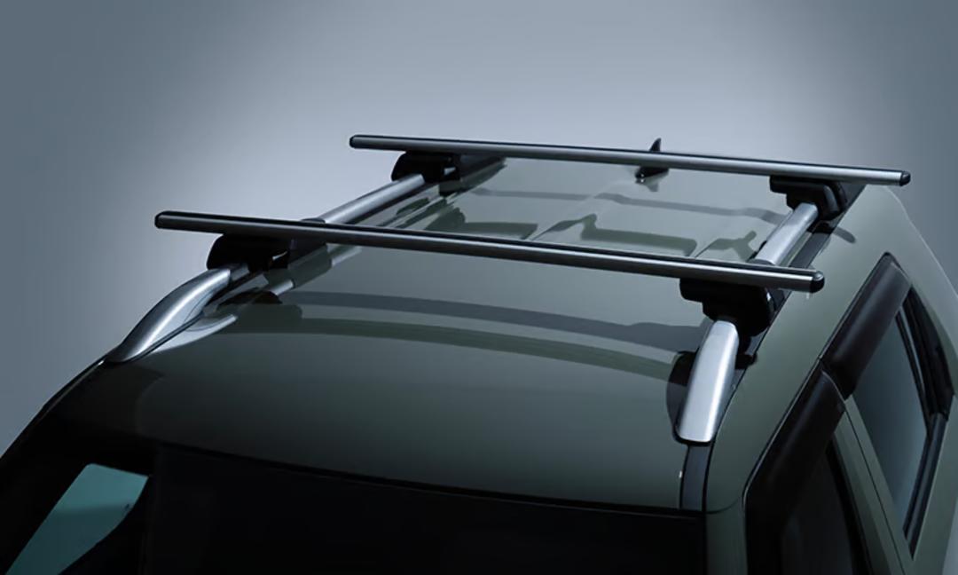 Hyundai genuine roof racks | through