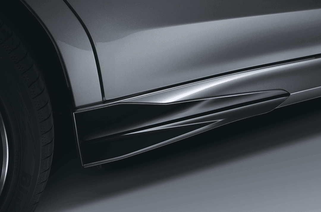 Side Under Spoiler (black)