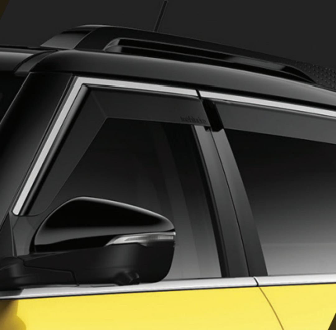 AS20036 Rain Visor with Chrome insert
