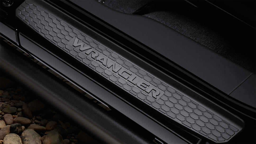 2-Door - Sill Guards - Black Plastic