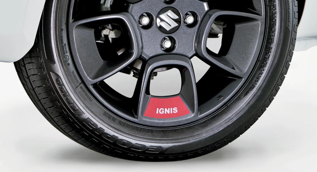 Ignis - 16" Wheel Decal Set, Red