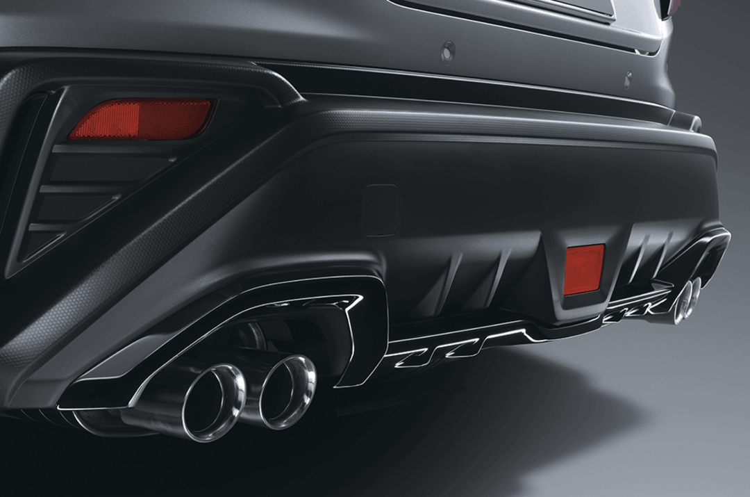 Rear Bumper Skirt (black)