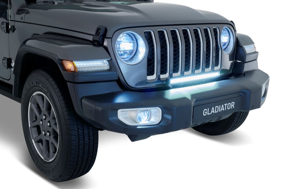 LED Light Bar - Moulded Front Bumper
