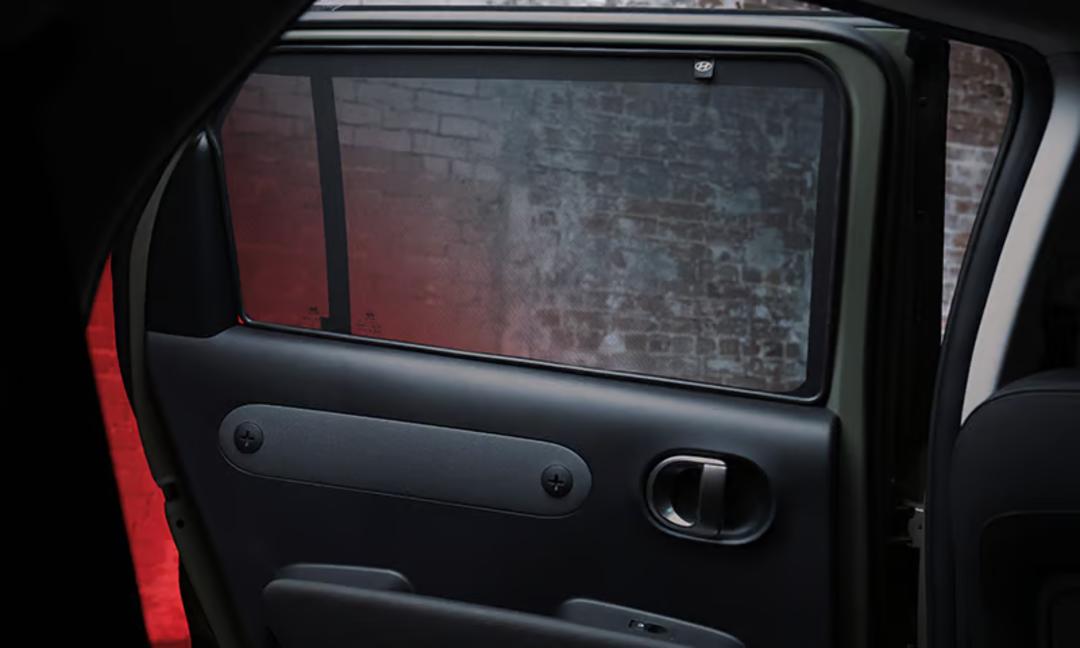 Rear window shades