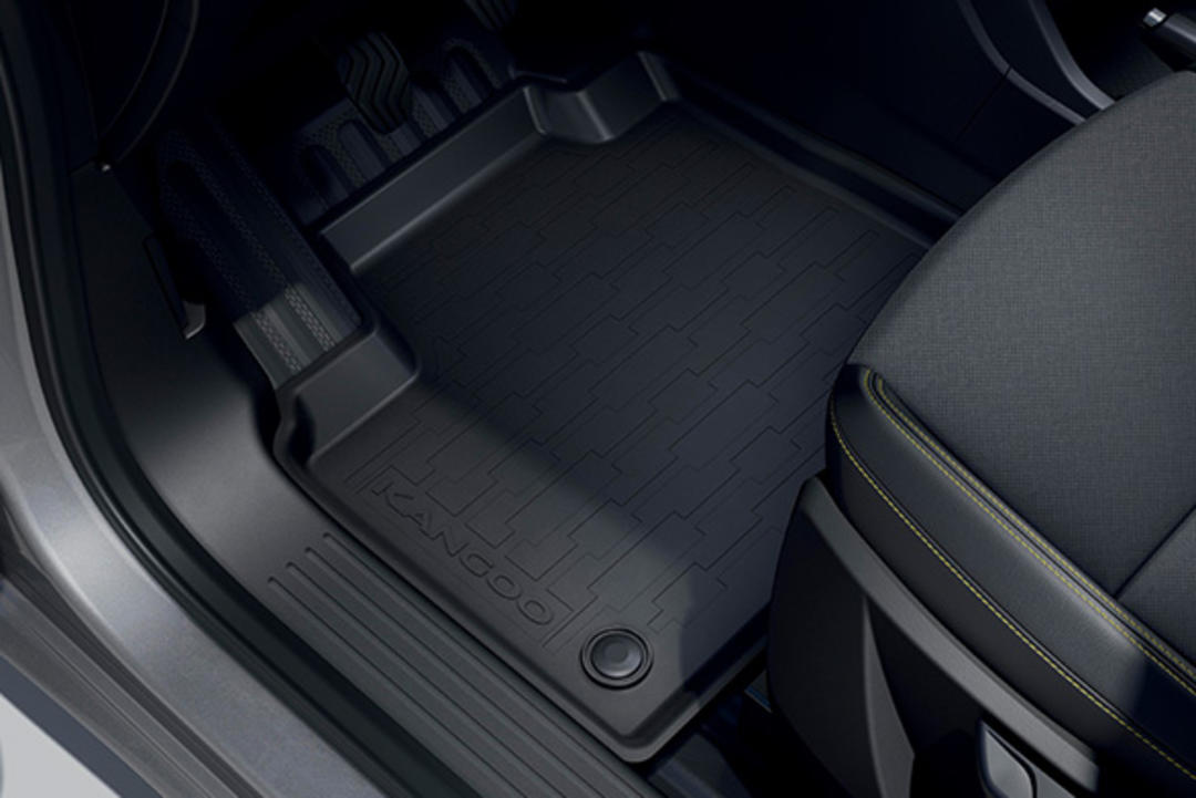 Rubber floor mats - front seats