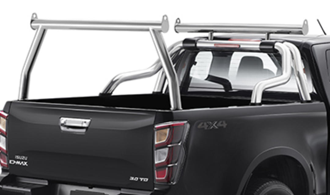 Polished Alloy Ladder Rack Kit Sports Bar sold separately