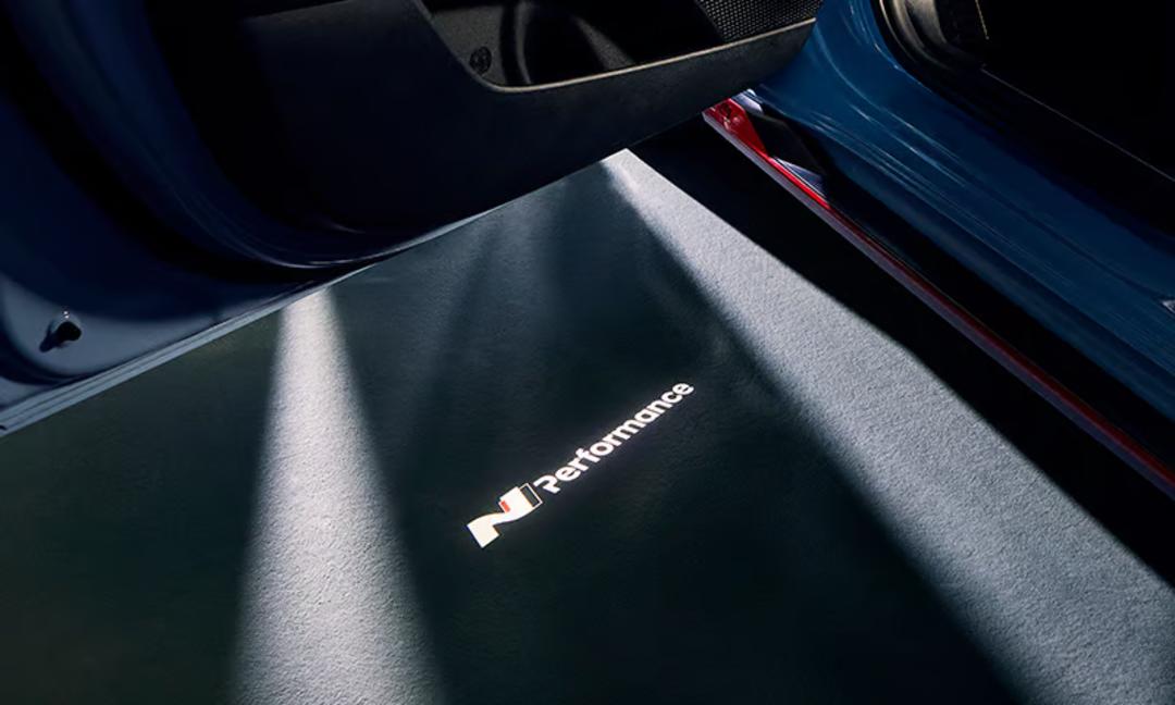 Door spot lamp - N Performance logo