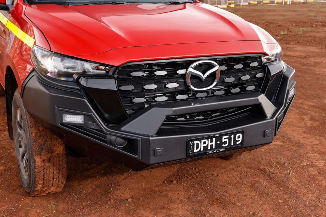 Bull Bar - Single hoop (Black satin finish)