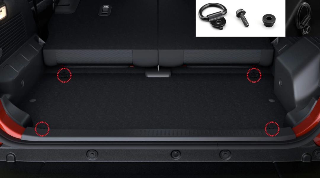 Jimny XL Luggage Hook Set