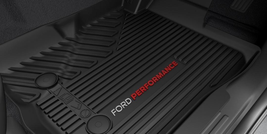 Mats - All Weather - Ford Performance Branded - suits Double Cab with Carpet Floor