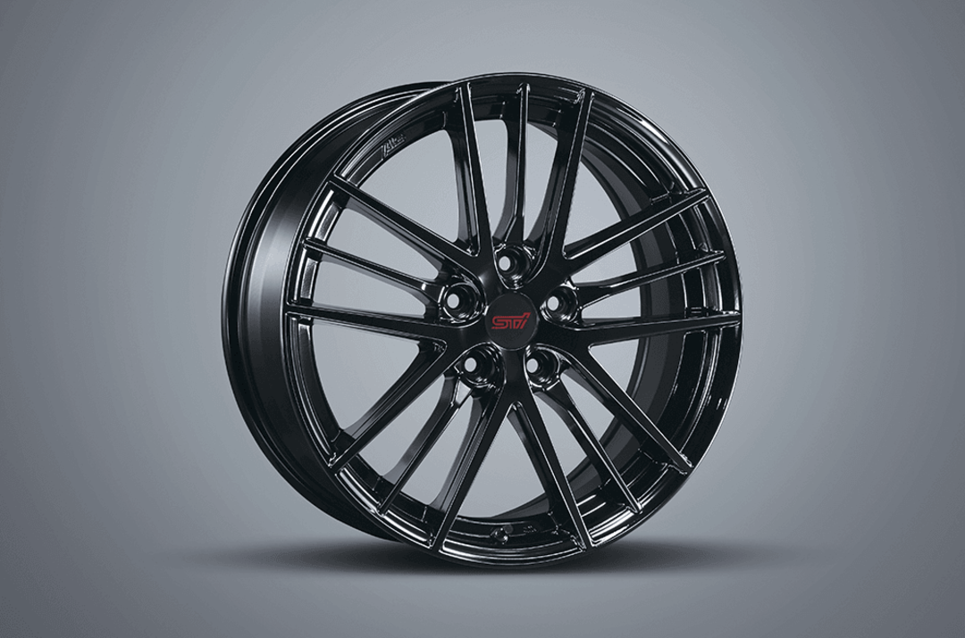 STI Alloy Wheel Set (4) - 18in (Black)