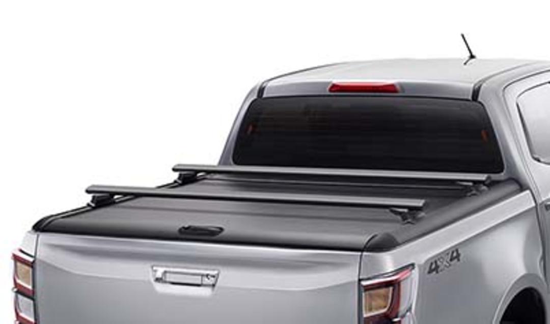 Black Cross Bars for Manual Retractable Roller Tonneau Cover
