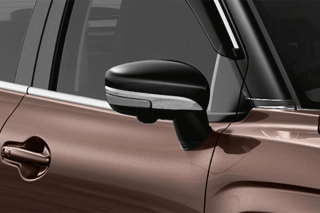 Mirror Cover Garnish Chrome Plated